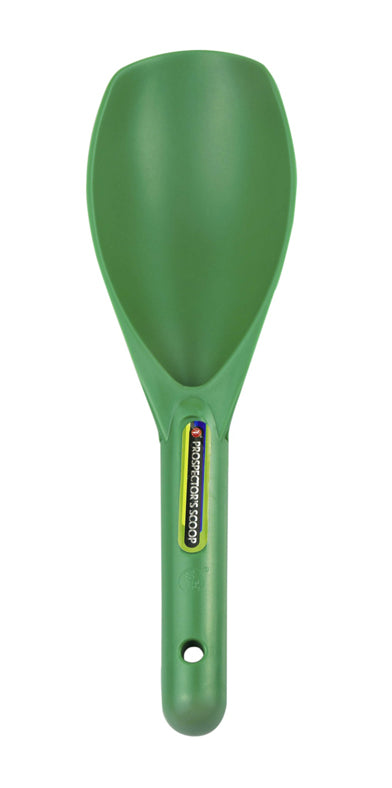 12.5" Green Heavy Duty Plastic Prospector's Sand Scoop