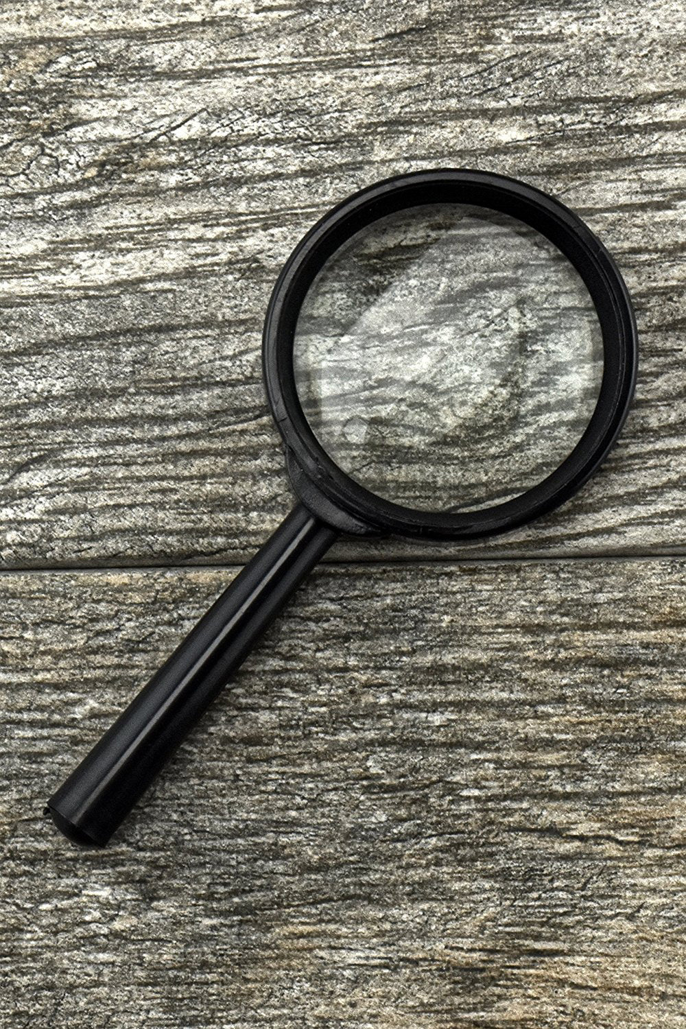 2" Glass Lens Hand Held 5x Magnifier