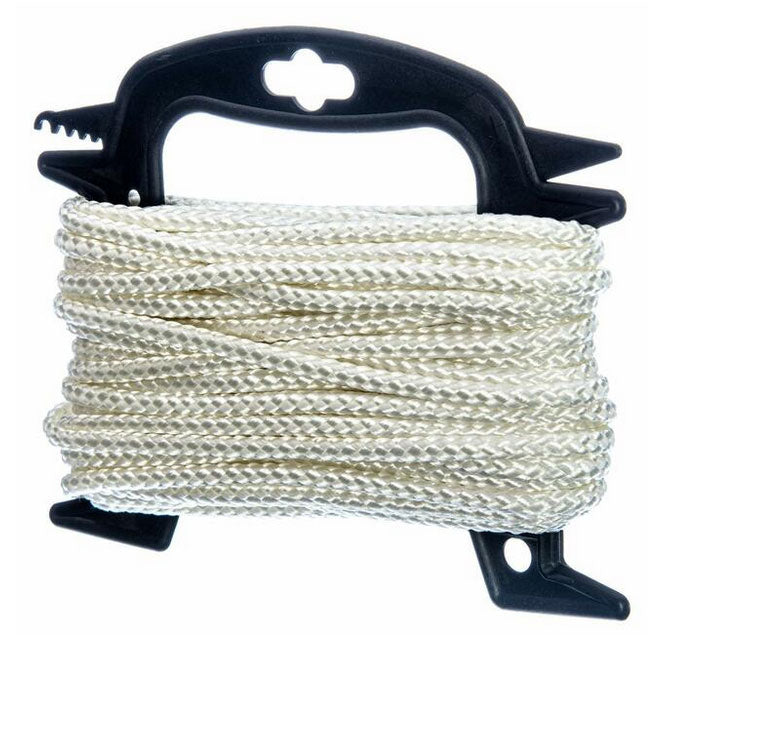 50ft Nylon & Polyester Blend Rope with Holder