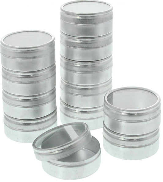 12Pc 2" x 7/8" Aluminum Box Set in Paper Box