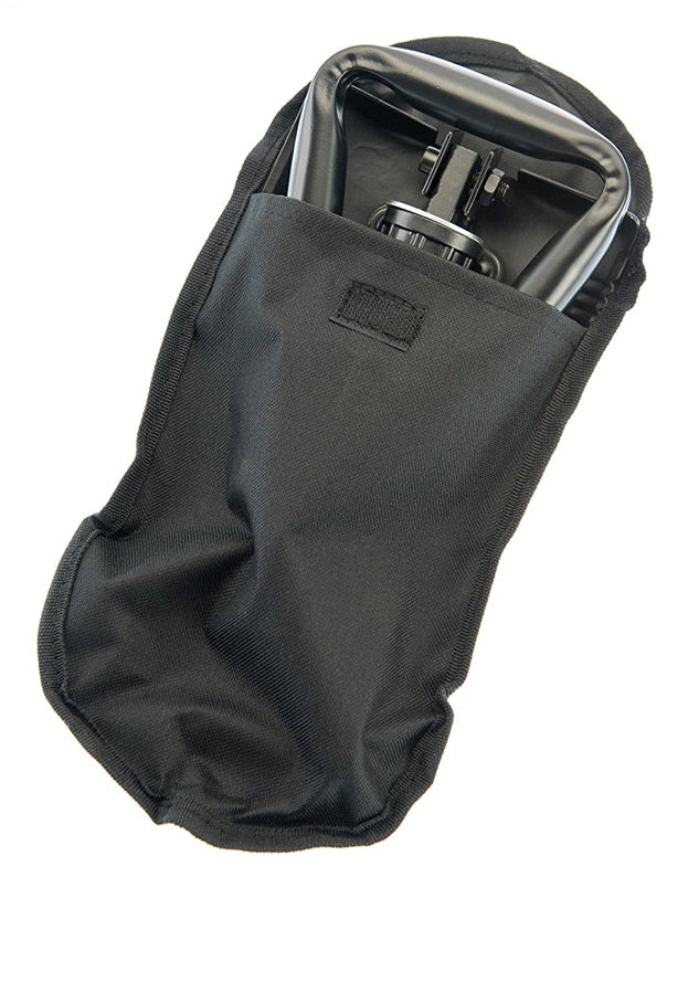23" Premium Quality Black Tri-Fold Serrated Shovel W/Carrying Case