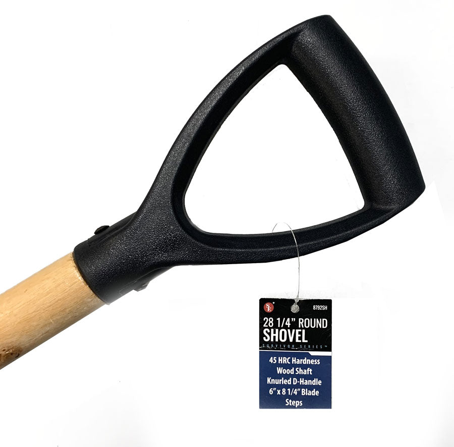 Steel Shovel with Wood Handle- Back pack sized