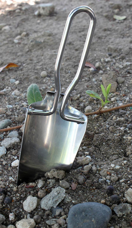 Mini Stainless Steel Folding Trowel With Pouch