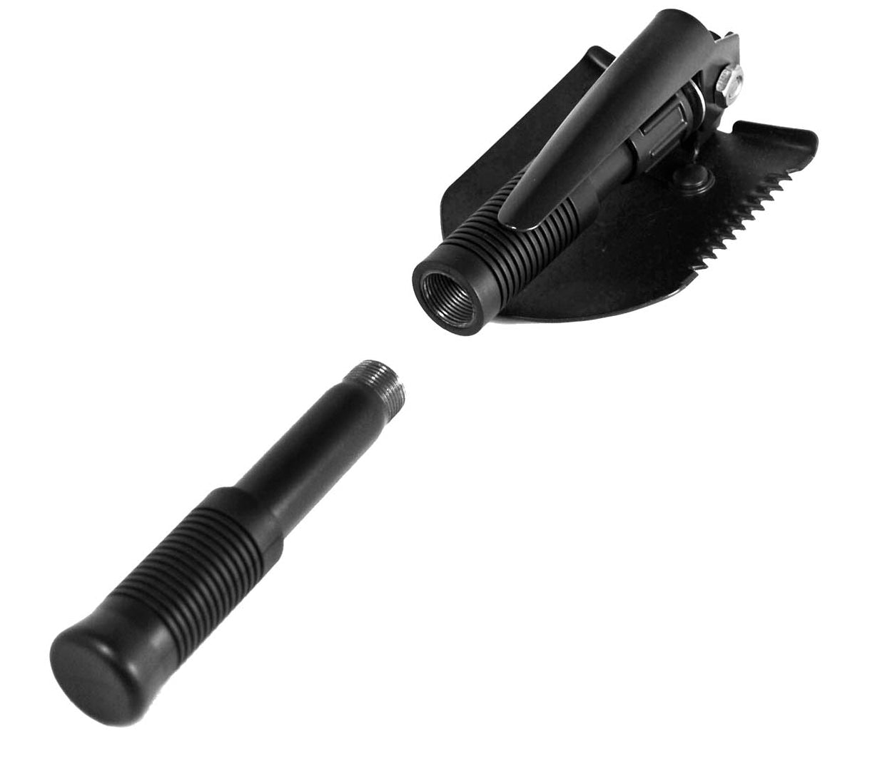 3-IN-1 Mini Folding Shovel- Shovel, Pick & Saw W/Carrying Case