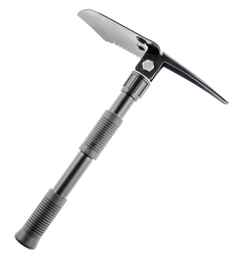 3-IN-1 Mini Folding Shovel- Shovel, Pick & Saw W/Carrying Case