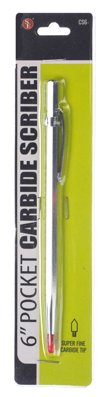6" Pocket Carbide Scriber with Carbide Tip