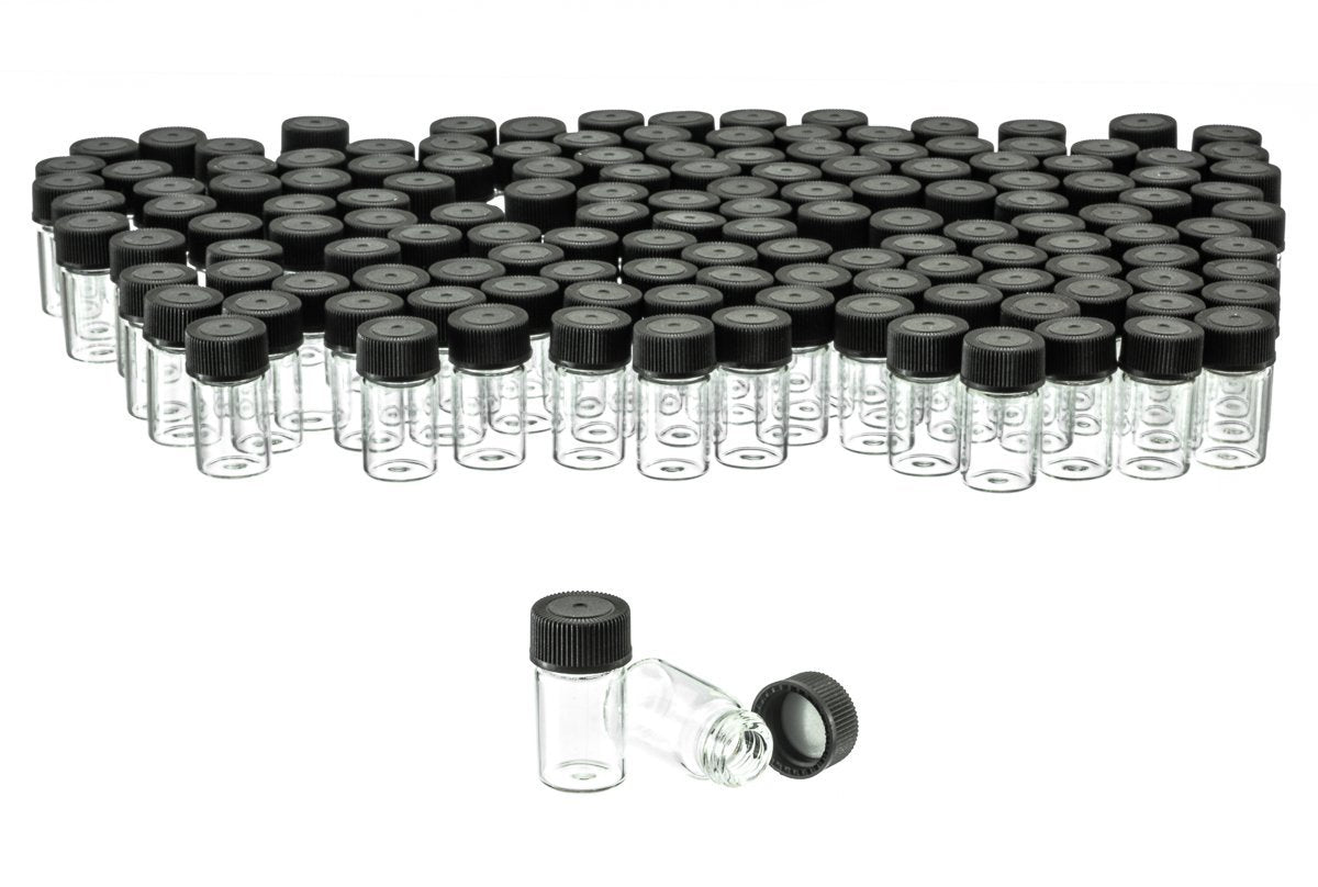10 pack 3ML Leak Proof Glass Vials