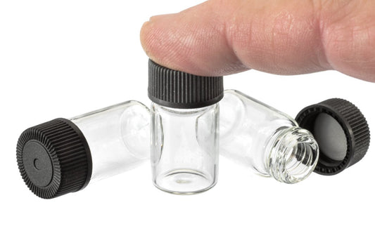 10 pack 3ML Leak Proof Glass Vials