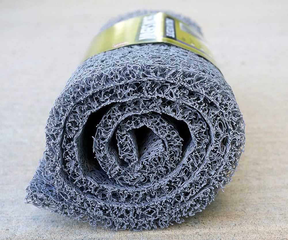 Grey Miner's Moss Sluice Box Matting, 12"x 36" 10mm Thick