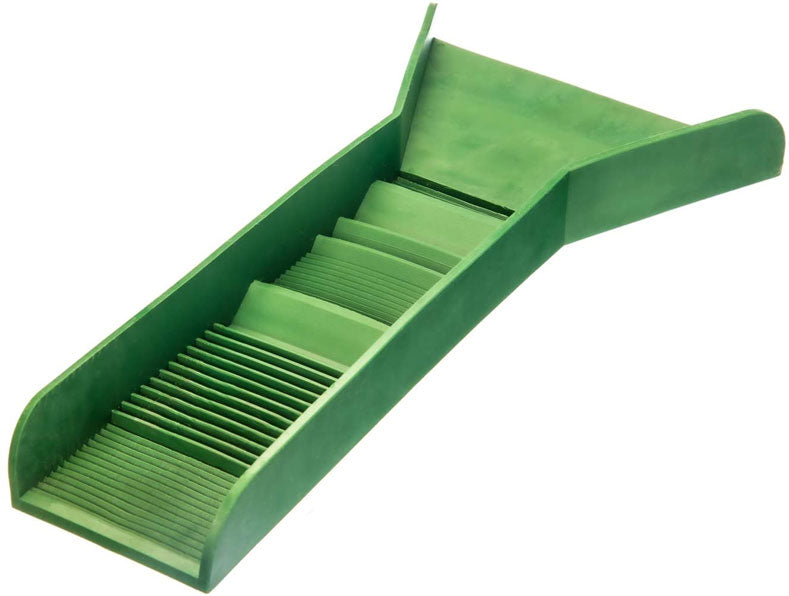 Pocket Sized Plastic Green Sluice Box - 12"X3"x5.5"