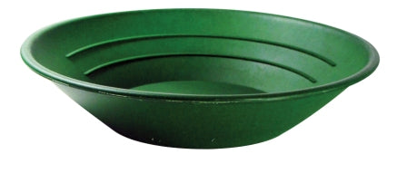 10" Green Plastic Gold Pan, Depth 2"+2 Ridges