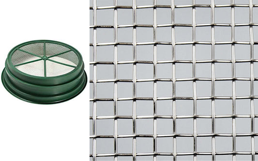 13-1/4"  8 Mesh Stackable Classifier 1/8 inch