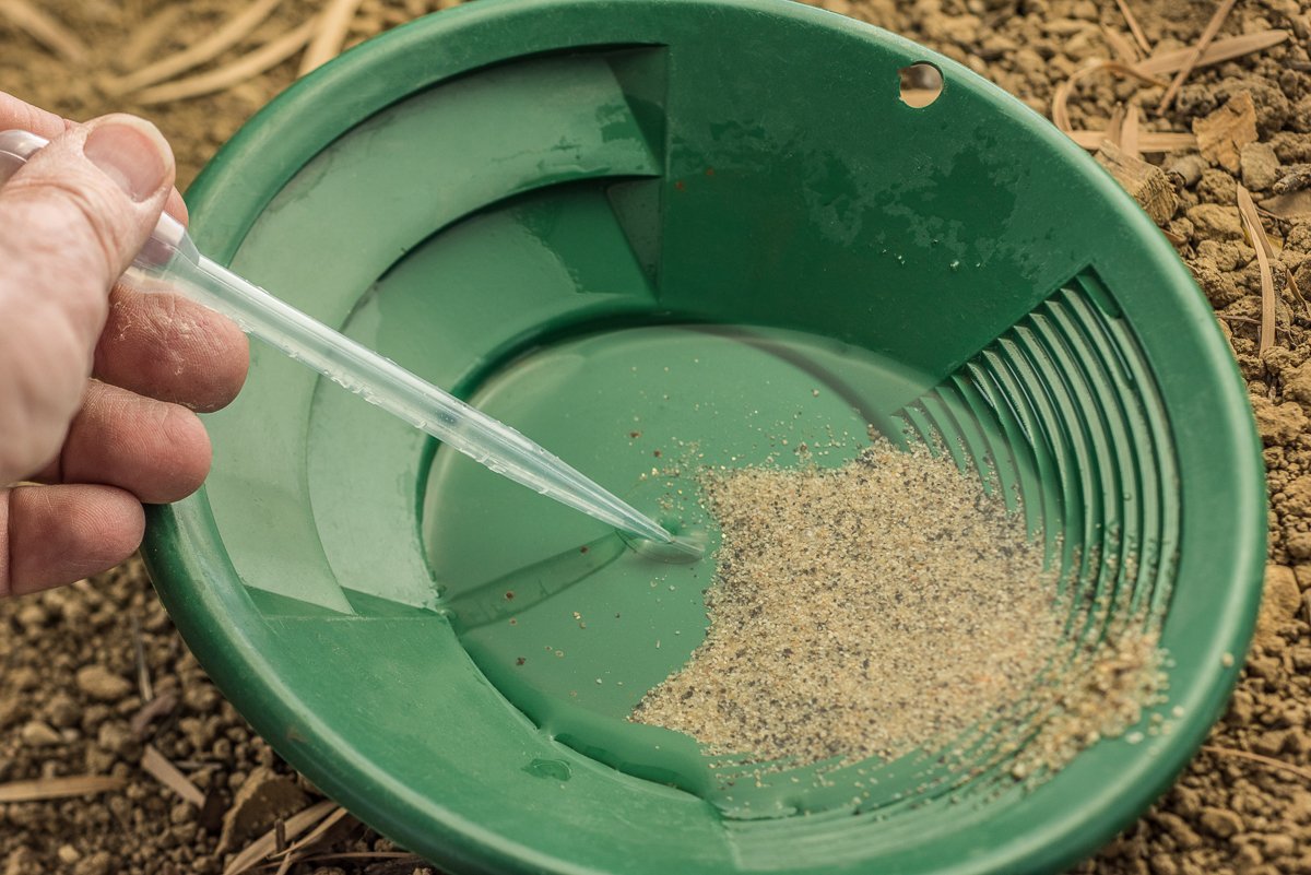 Plastic Dropper for Gold Panning- 5.5" , 3ML Capacity 5 PACK