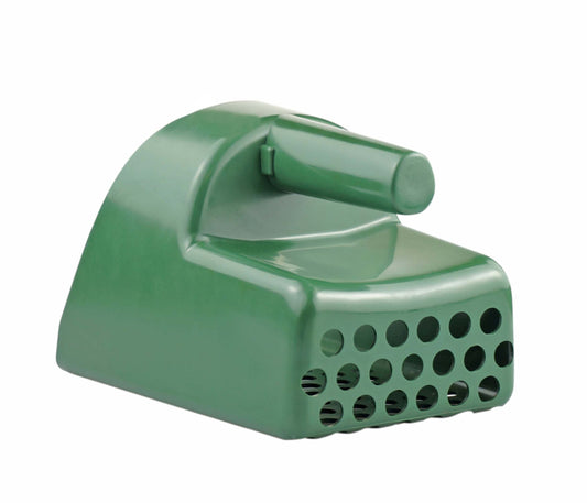 8.1/2" Green Hand Held Plastic Sand Scoop for Metal Detectors