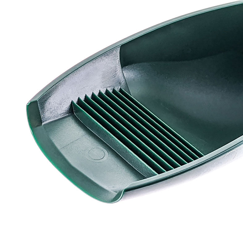 12.5" Green Prospector's Scoop with Riffle