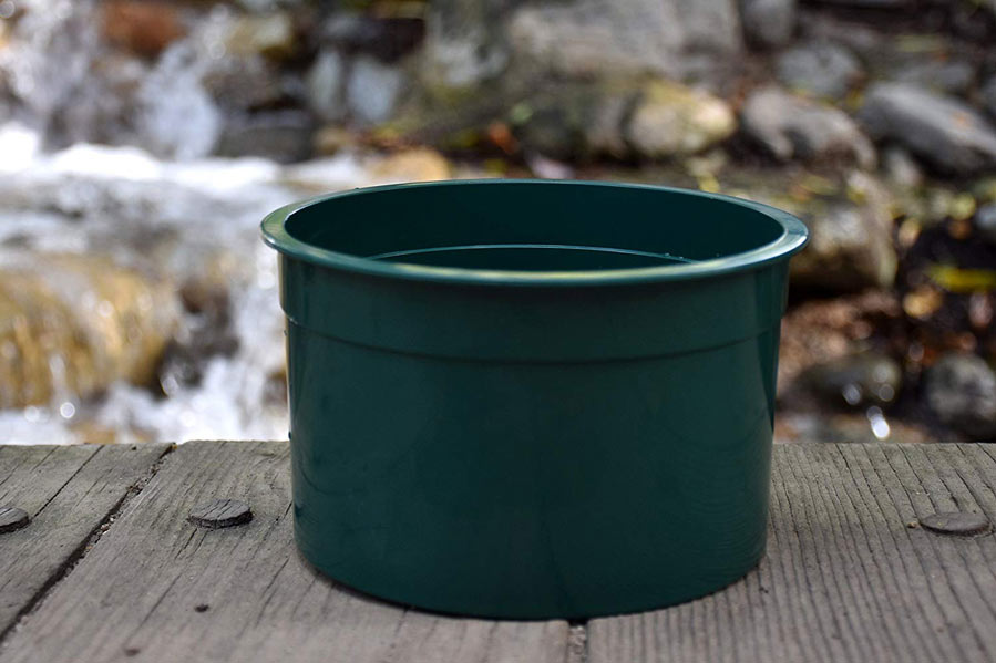 6" Green Mini Sifting Pan, 100 MESH