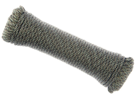 100' x 5/32" Forest Camouflage 7 Strand Paracord , Pull Strength 550 LBS