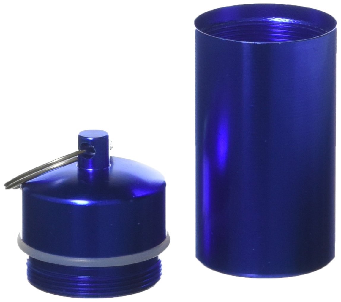 Jumbo Pill/Id Holder W/Key Ring , Assorted Colors (3"X 1.1/4")