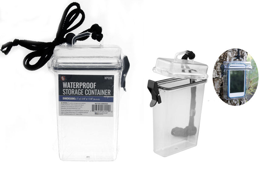 SE Clear Waterproof Storage Container
