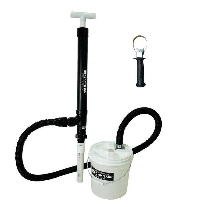 Gold-N-Sand hand pump with handle