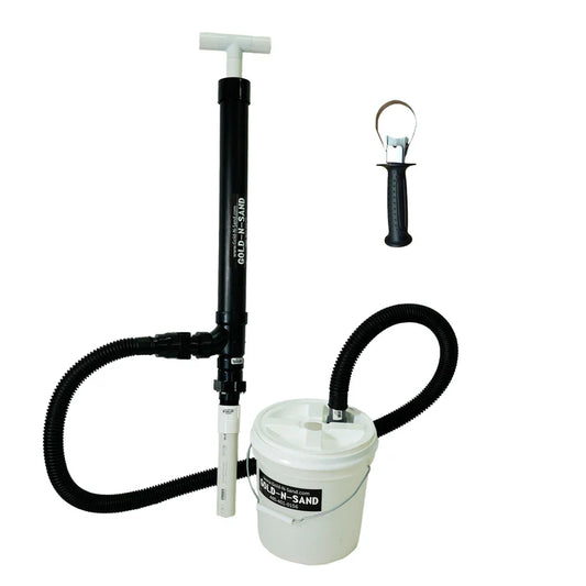 Gold-N-Sand hand pump with handle