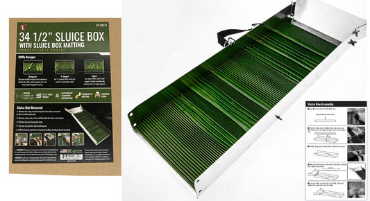 34-1/2" Aluminum Sluice Box