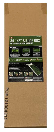 34-1/2" Aluminum Sluice Box