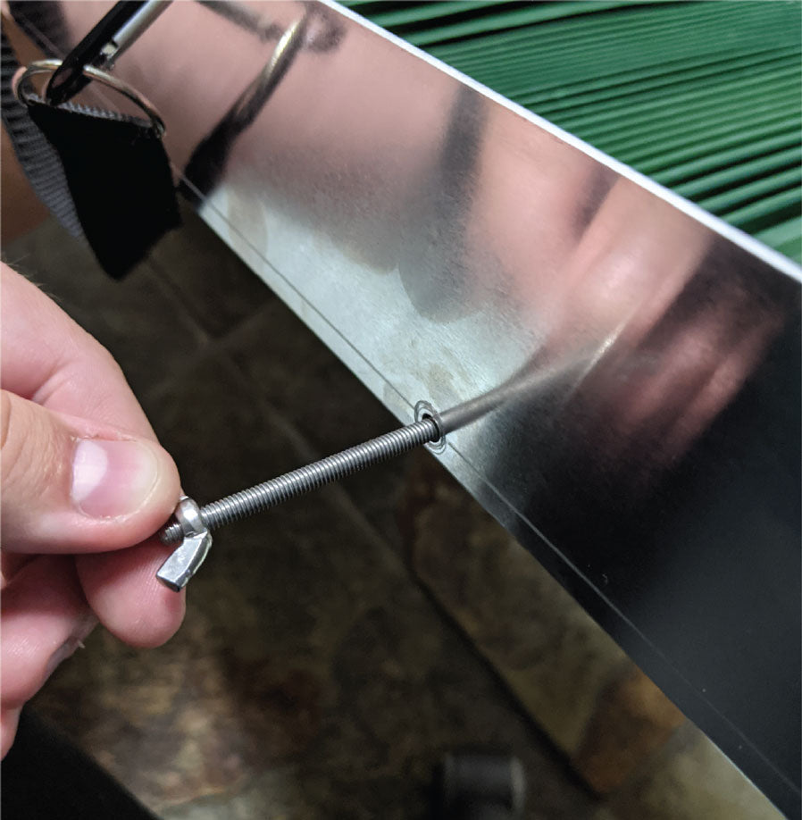 34-1/2" Aluminum Sluice Box