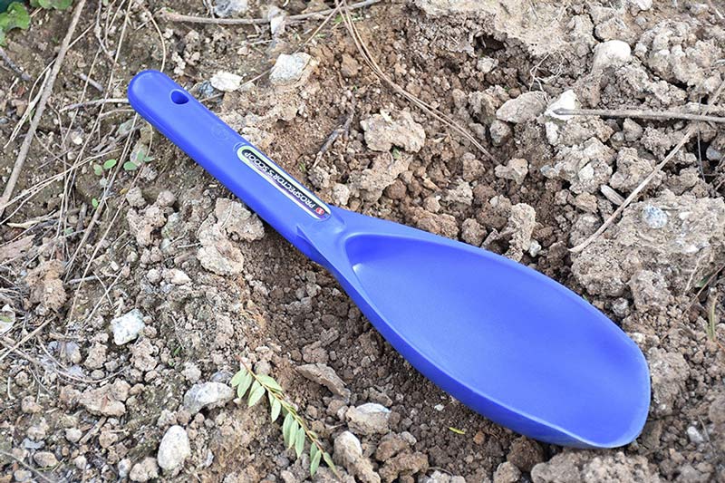 12.5" Blue Heavy Duty Plastic Prospector's Sand Scoop