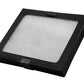 Glass Top Riker Display Box With Metal Clips 6-1/4" x 5-1/4" x 3/4"