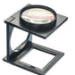 3.5X Folding Table Magnifying Glass with 3" Glass Lens & Ruler