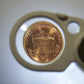 Dual Acrylic Lens Illuminated Folding Magnifier with Keychain 3x/14x