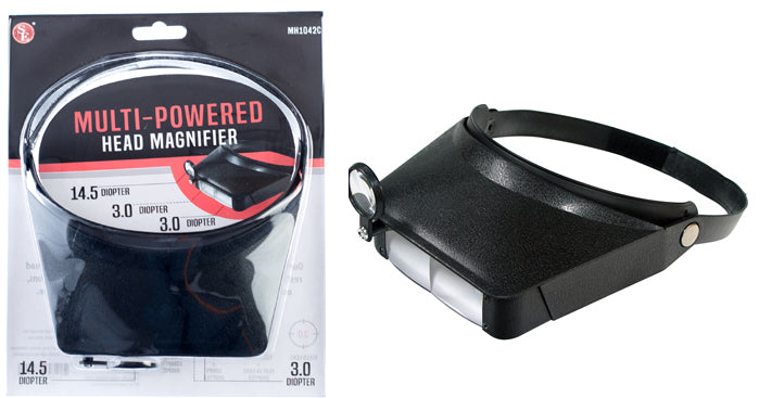 Multi-Power Head Magnifier, Multiple Magnifications (1.9x, 1.9, 4.5x ...