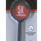 2" Glass Lens Hand Held 5x Magnifier