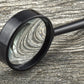 2" Glass Lens Hand Held 5x Magnifier