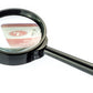2" Glass Lens Hand Held 5x Magnifier
