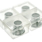 4-piece Premium Quality Aluminum Eye Loupe Set, (2.5x, 5x,7.5x, 10x),