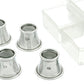 4-piece Premium Quality Aluminum Eye Loupe Set, (2.5x, 5x,7.5x, 10x),