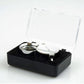 10X 21mm Jeweler's Loupe – Chrome Round Metal with Storage Case