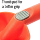 Heavy Duty Orange Nylon Plastic Hand Trowel 11 inch