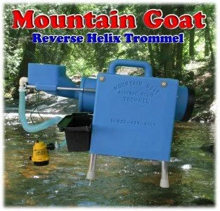 Mountain Goat Reverse Helix Gold Trommel