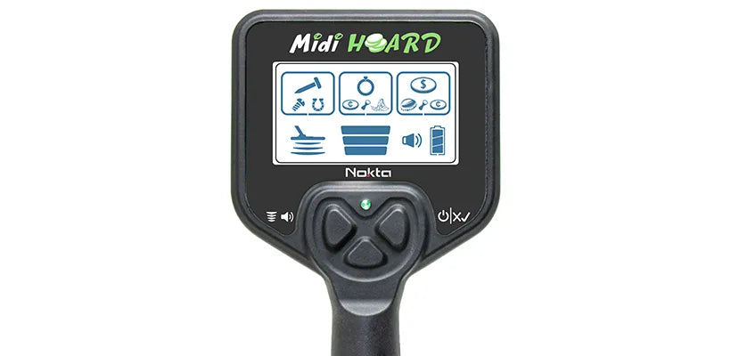 Nokta Midi Hoard Waterproof Metal Detector for Kids & Beginners
