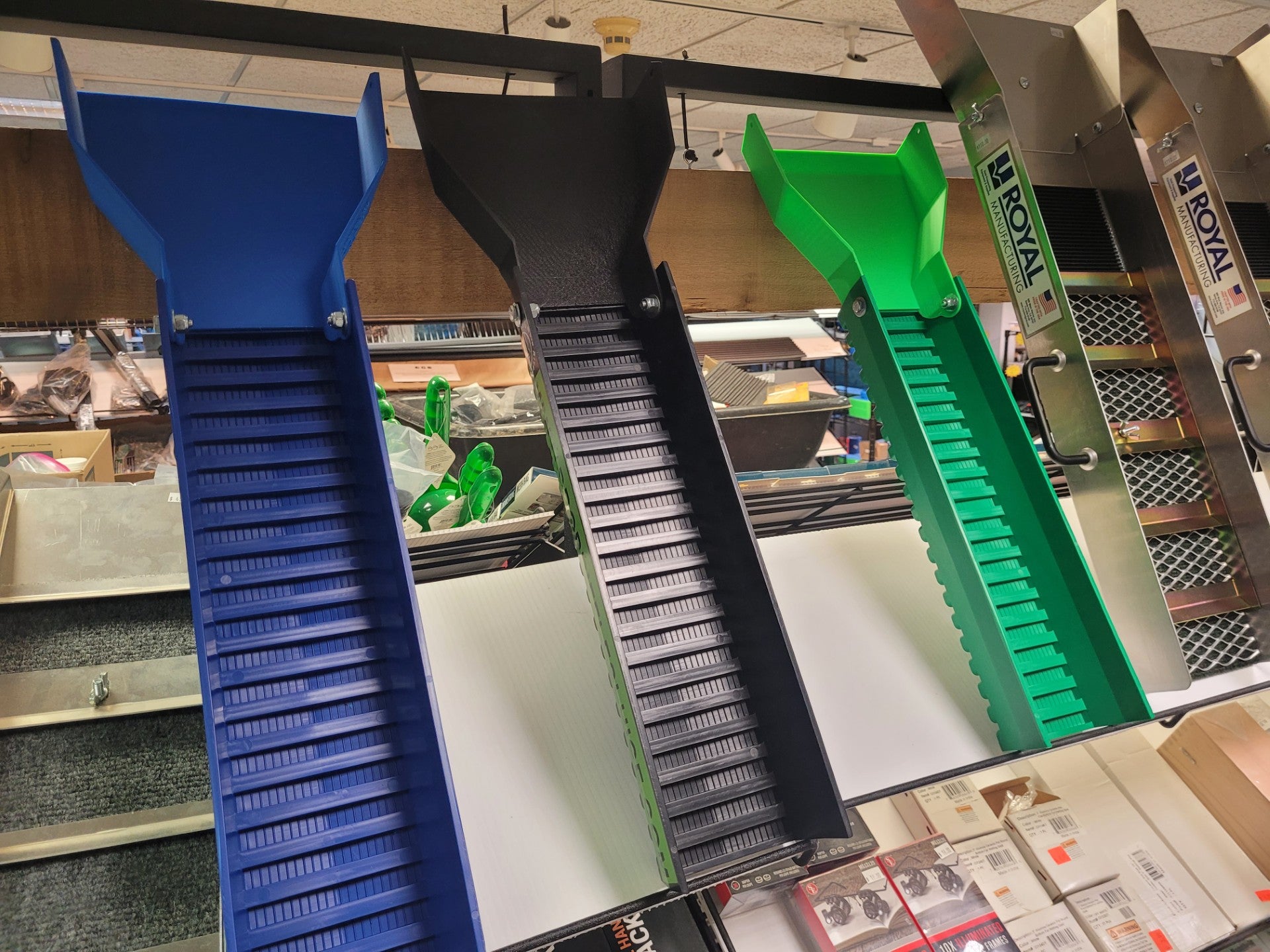 Sluice Boxes – Prospector's Treasure Trove