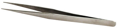 7" Stainless Steel Straight Tip Tweeze