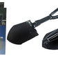 23" Premium Quality Black Tri-Fold Serrated Shovel W/Carrying Case