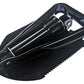 23" Premium Quality Black Tri-Fold Serrated Shovel W/Carrying Case