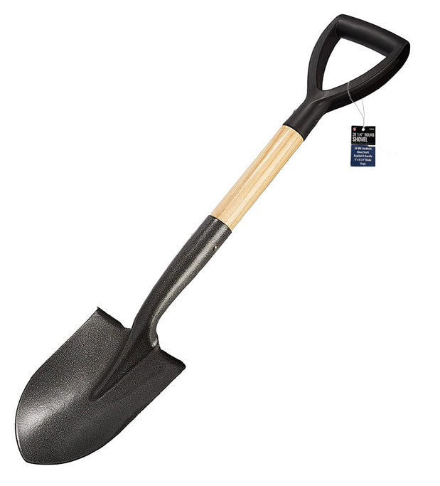 Steel Shovel with Wood Handle- Back pack sized