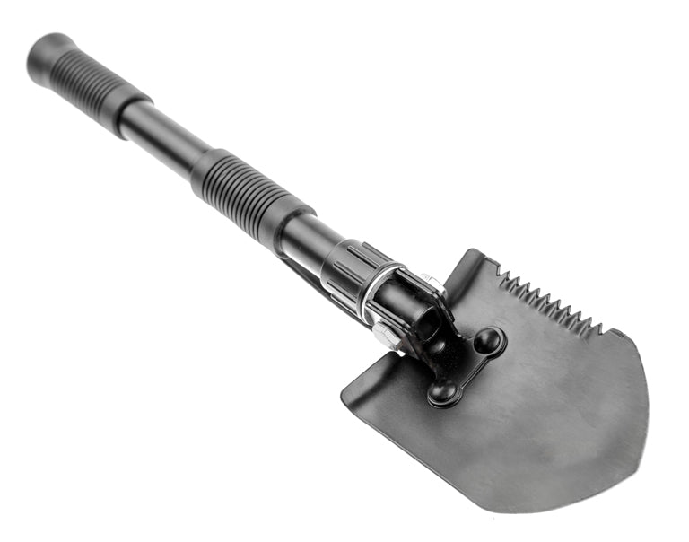 3-IN-1 Mini Folding Shovel- Shovel, Pick & Saw W/Carrying Case