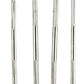 4Pc Double Ended Chrome Plated Pick Set