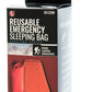 84" x 36" Orange Heavy Duty Emergency Aluminized PE Sleeping Bag